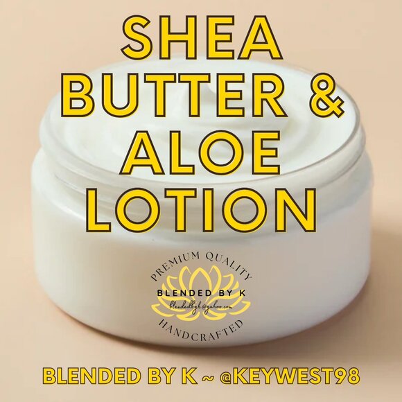 Hand Crafted Other - SHEA BUTTER & ALOE LOTION ~ 10 OZ